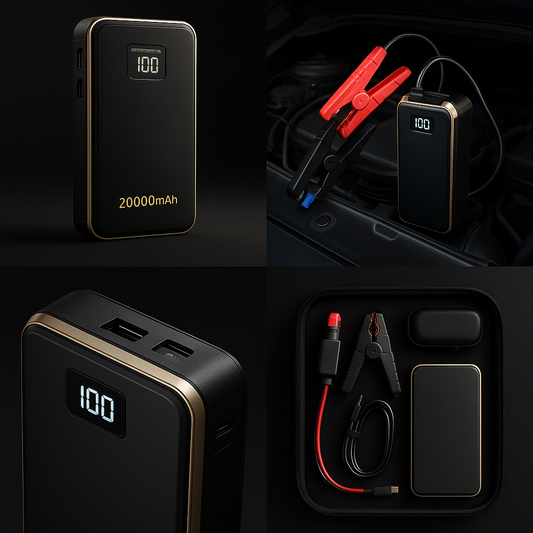 Portable Car Jump Starter – 20000mAh Power Bank with LED & Safety Protection