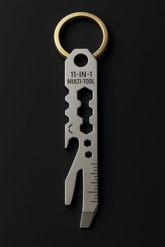 Multi-Tool Keychain – 11-in-1 Pocket Gadget for Everyday Carry