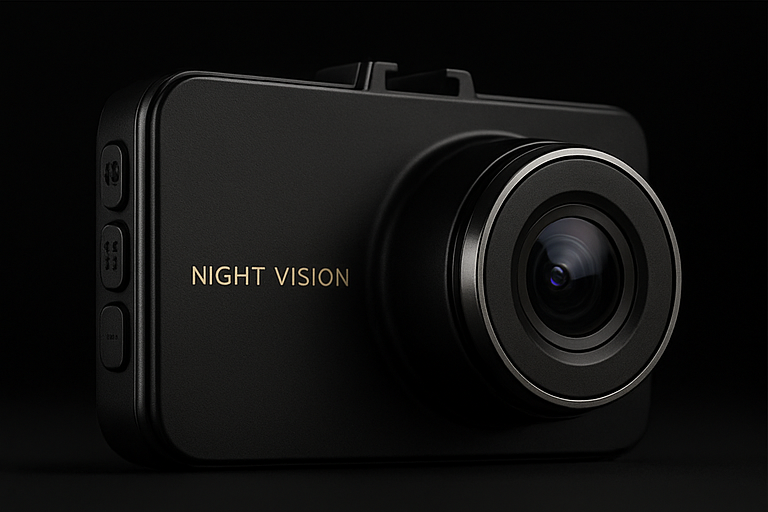 1080p Dash Cam with Night Vision & Loop Recording – Wide Angle Car Camera